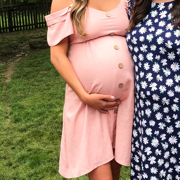 PinkBlush Maternity Dress - Picture 1 of 7